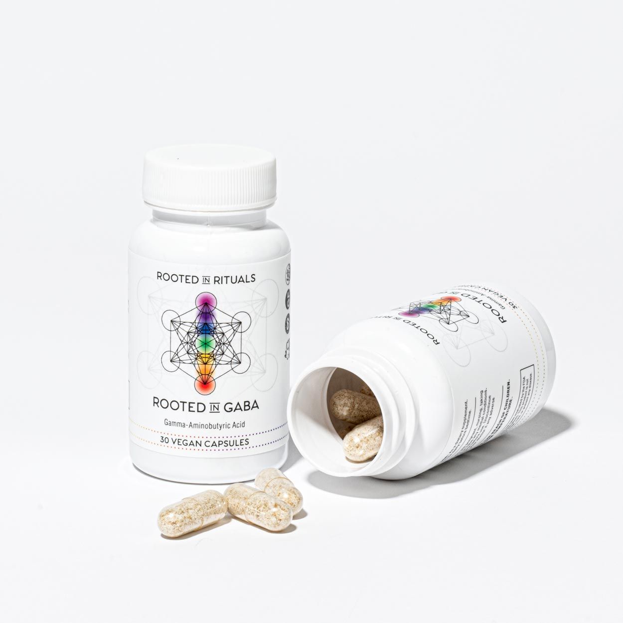 GABA gamma-aminobutyric vegan capsules